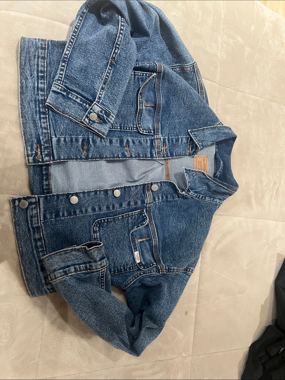 Women's Blue Denim Jean Jacket - Classic Trucker Style